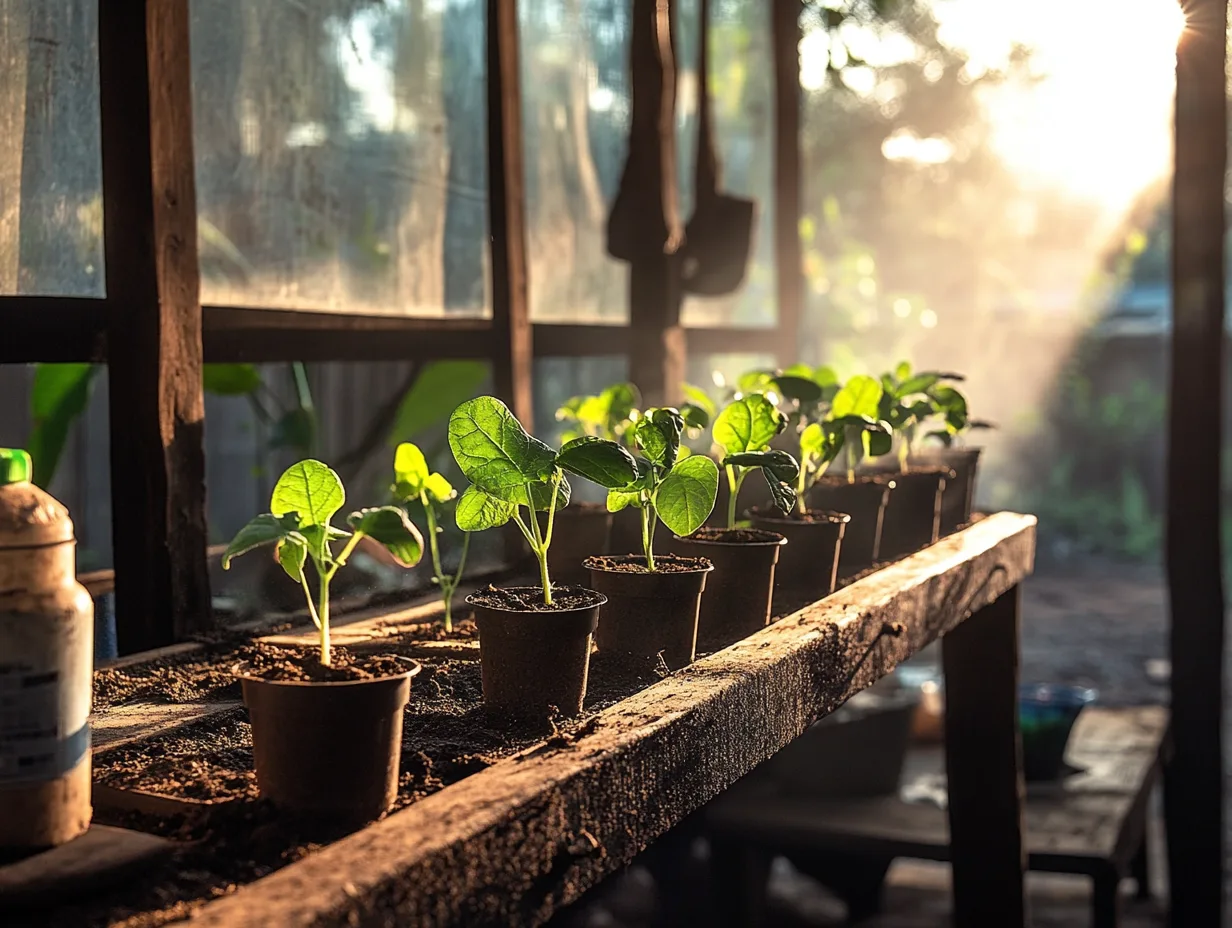 Seedling Hardening Off