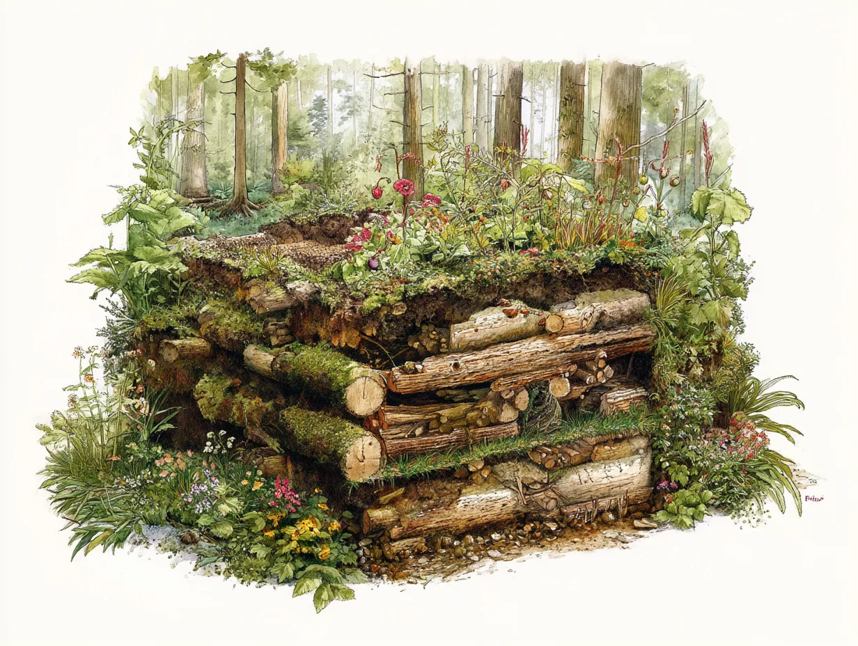 Hügelkultur Gardening: Boost Soil Fertility with This Ancient Method